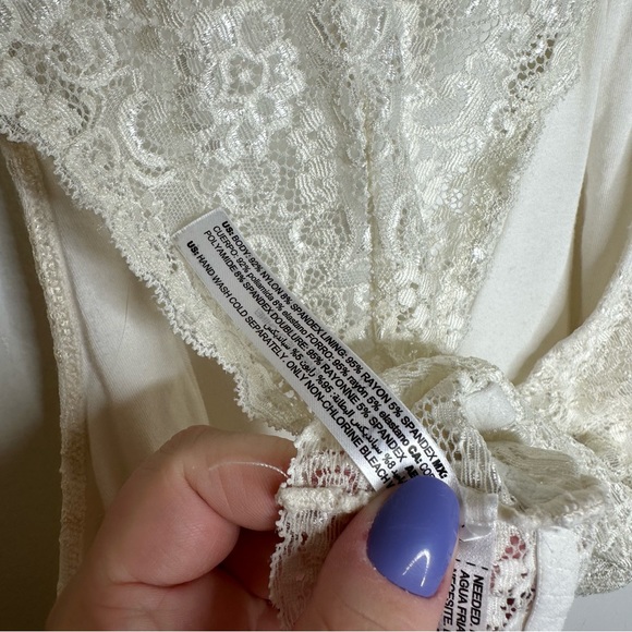 Soma Lace Racerback Bralette Size XL - Picture 6 of 7